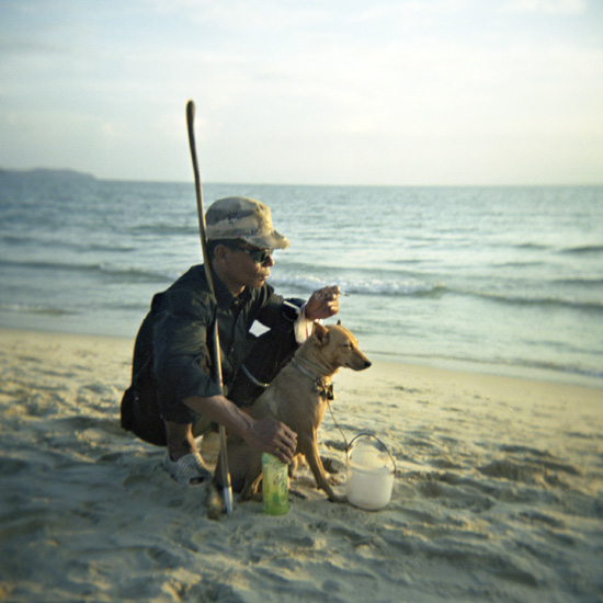 l'aveugle et le chien