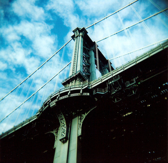 Manhattan Bridge Close Up