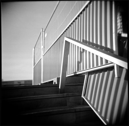 L'escalier de la bibliothque