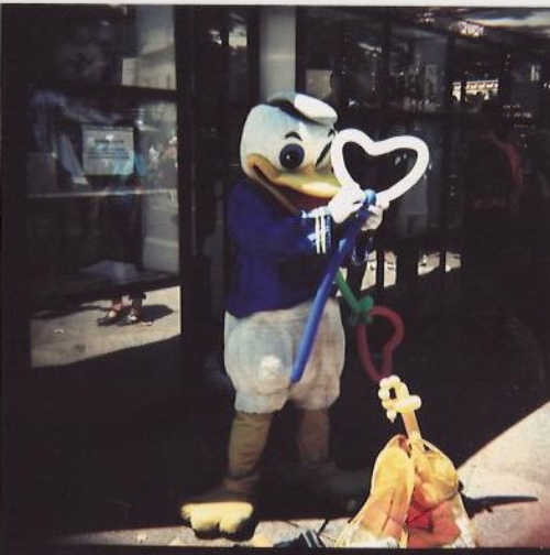 Donald Duck loves you.