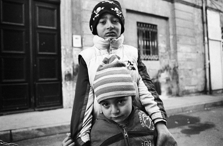 Enfants dans la rue